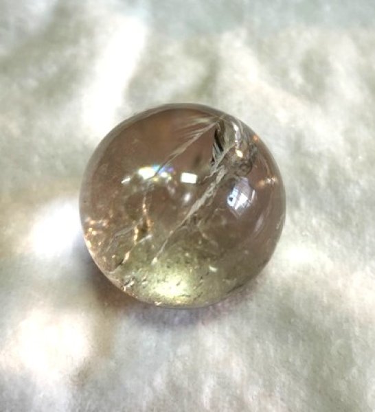 画像2: ヒマラヤクオーツ丸玉 (2)