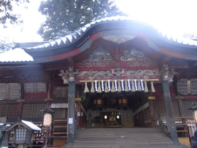 　　雪の北口本宮富士浅間神社　1