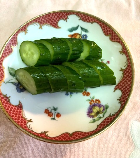 きゅうりのビール漬け